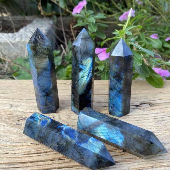 Labradorite Tower, Spectrolite Tower, Labradorite - Picture 2 of 5